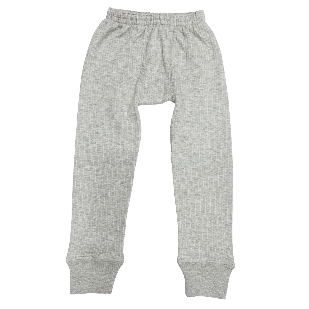 Cotton Quilted Thermal Bottom- Light Grey
