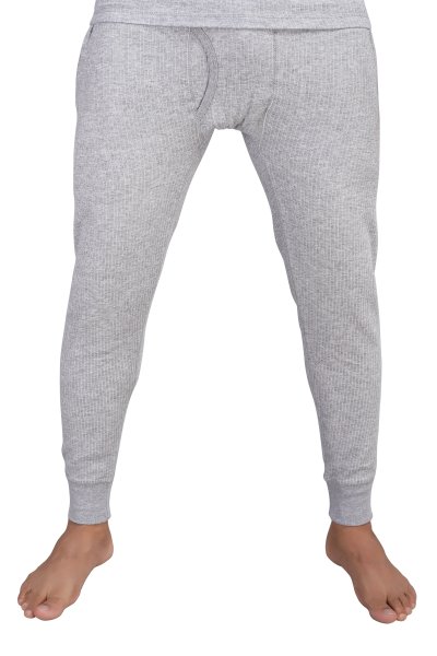 Cotton Quilted Thermal Lower- Grey
